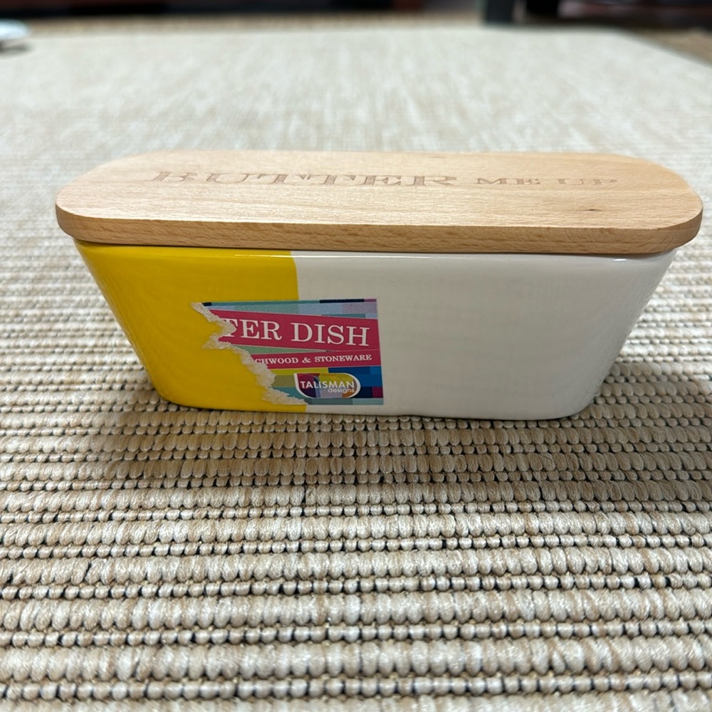Talisman Designs Butter Dish “Butter Me Up “